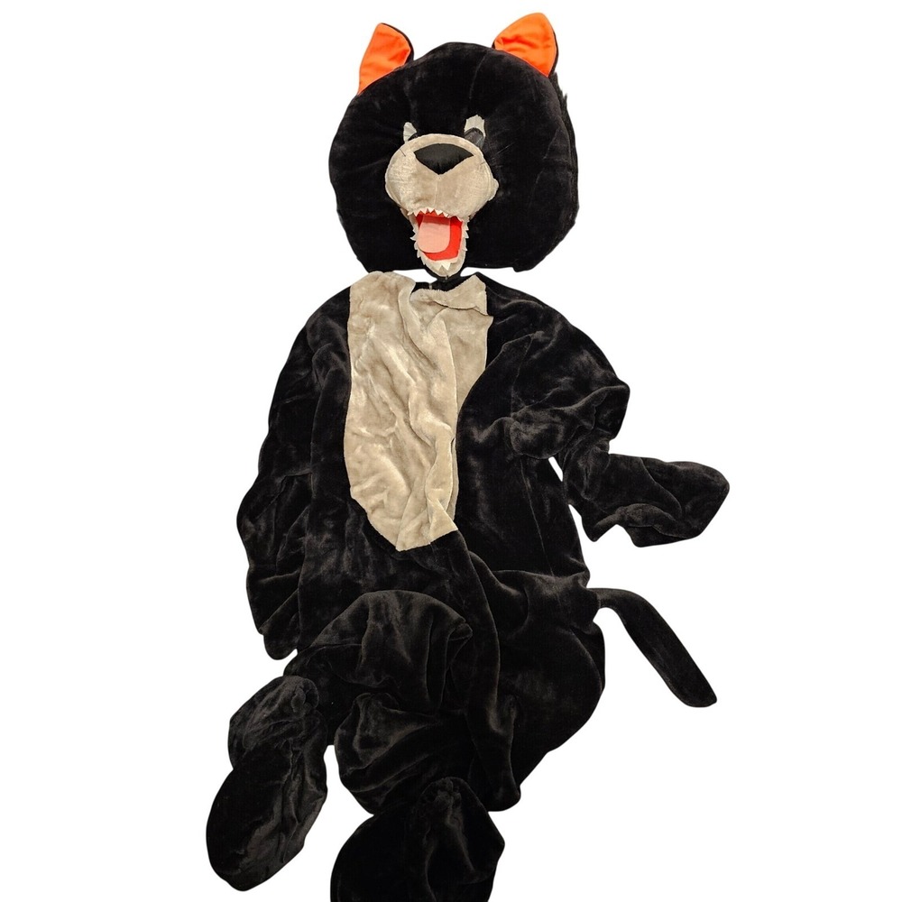 Forum Novelties Plush Black Wolf Mascot Costume Adult Chest Size 42
